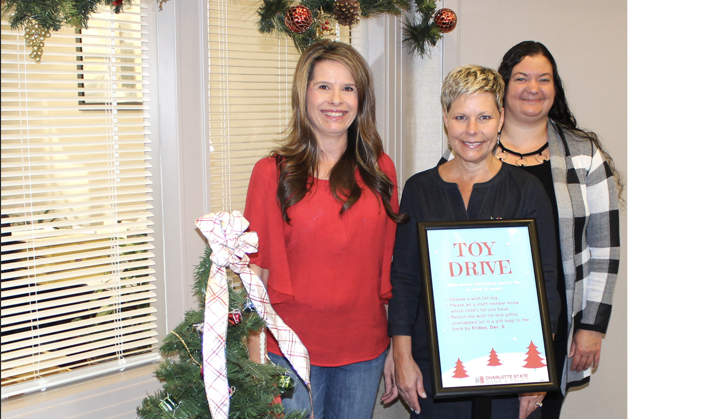 Charlotte State Bank & Trust North Port Toy Drive