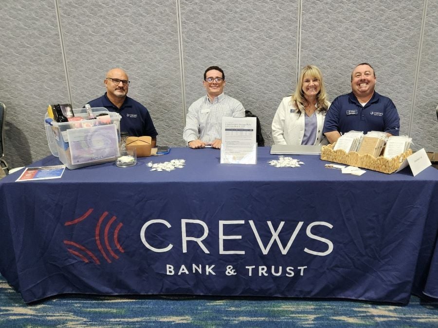 Crews team members at Expo