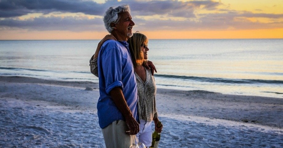 Couple on the beach