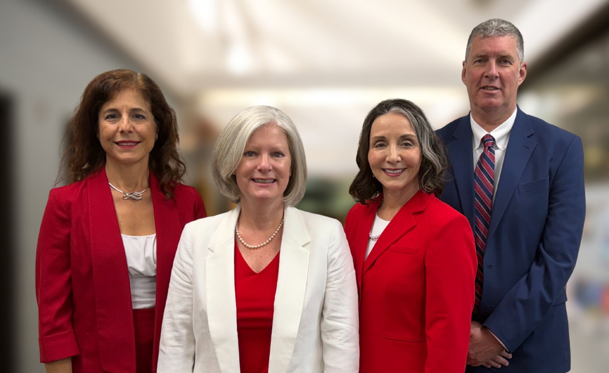 Trust Team members Christine-Alyson-Lory-Greg